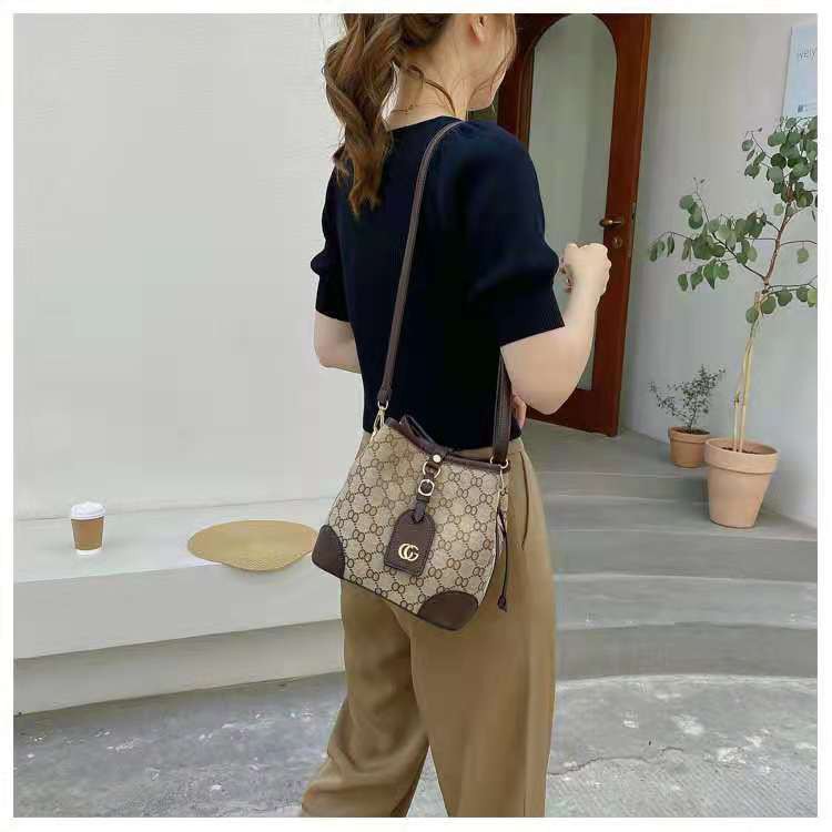 Tas Wanita Monogram Bucket Bag Import 9520