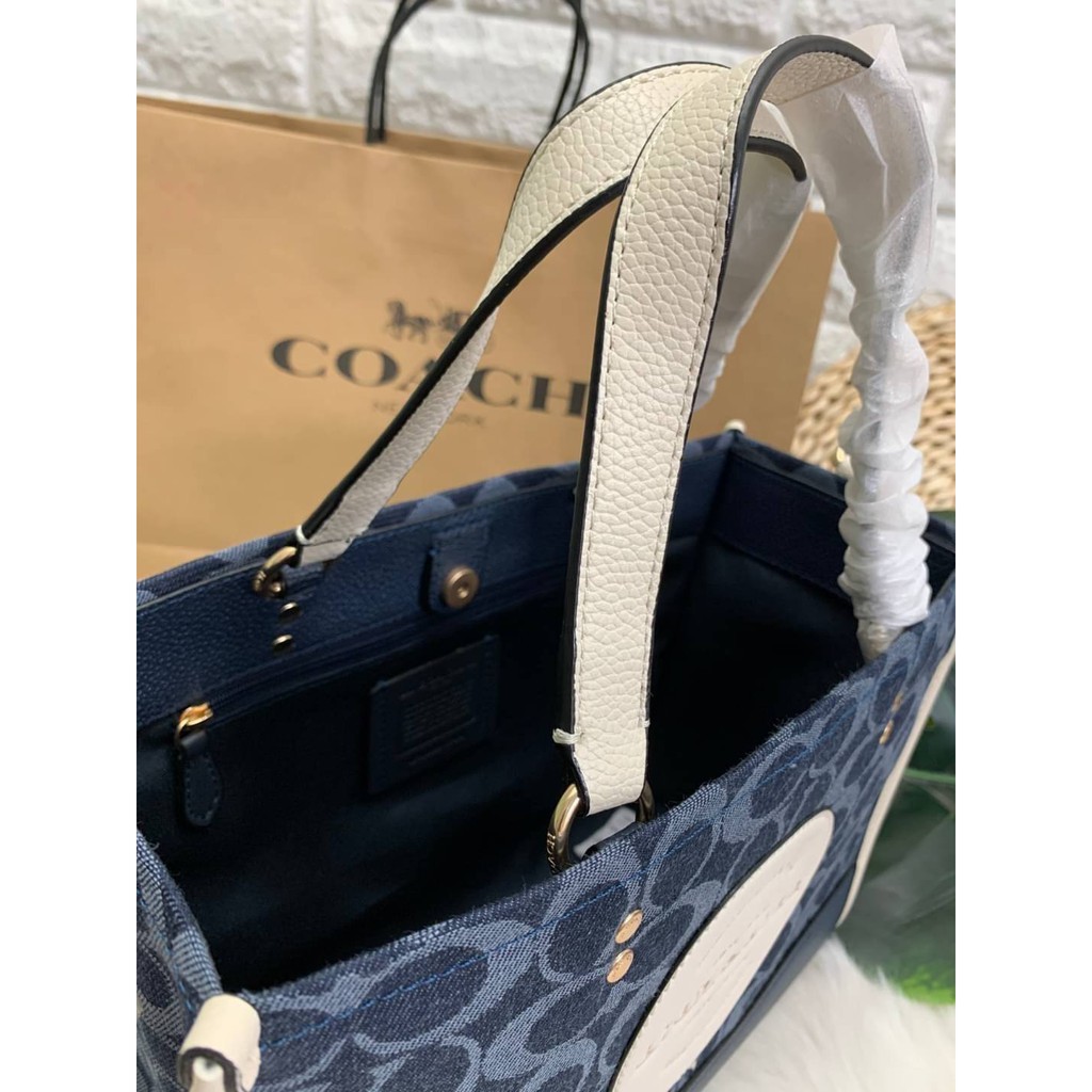 COACH DEMPSEY CARRYALL IN SIGNATURE JACQUARD WITH PATCH (COACH C2826)Factory outlet