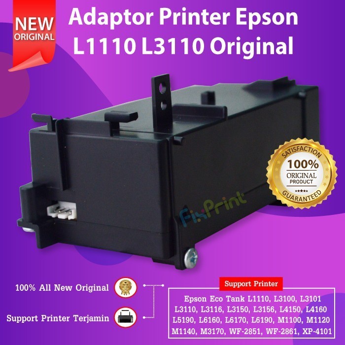 Adaptor Epson L1210 L1250 L1256 Power Supply Printer L3150 L3156 L3256 L5190 L5290 L5296