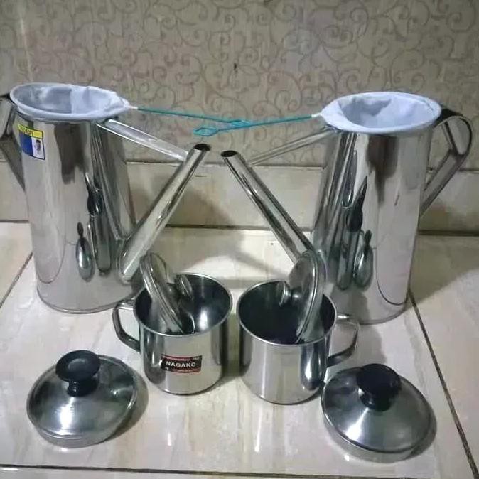 Jual Promo Teko Teh Thai Tea Set Kopi Teko Set Indonesia Shopee