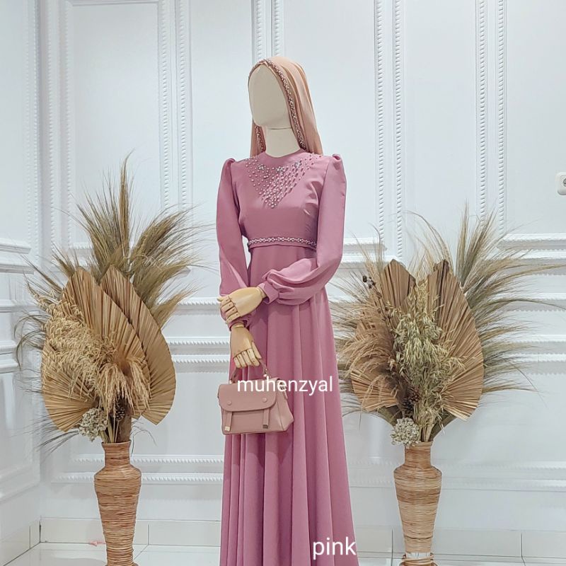 mora dress-gaun terbaru-gaun kondangan-gaun simpel