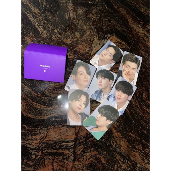 photocard BTS samsung official