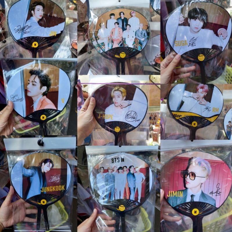 kipas handfan BTS BUTTER