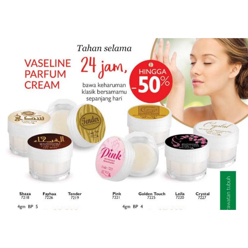 MY WAY Vaseline parfum  Balm   tahan 24h