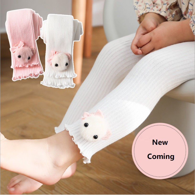 Legging bayi dan anak import motif boneka bulu cute