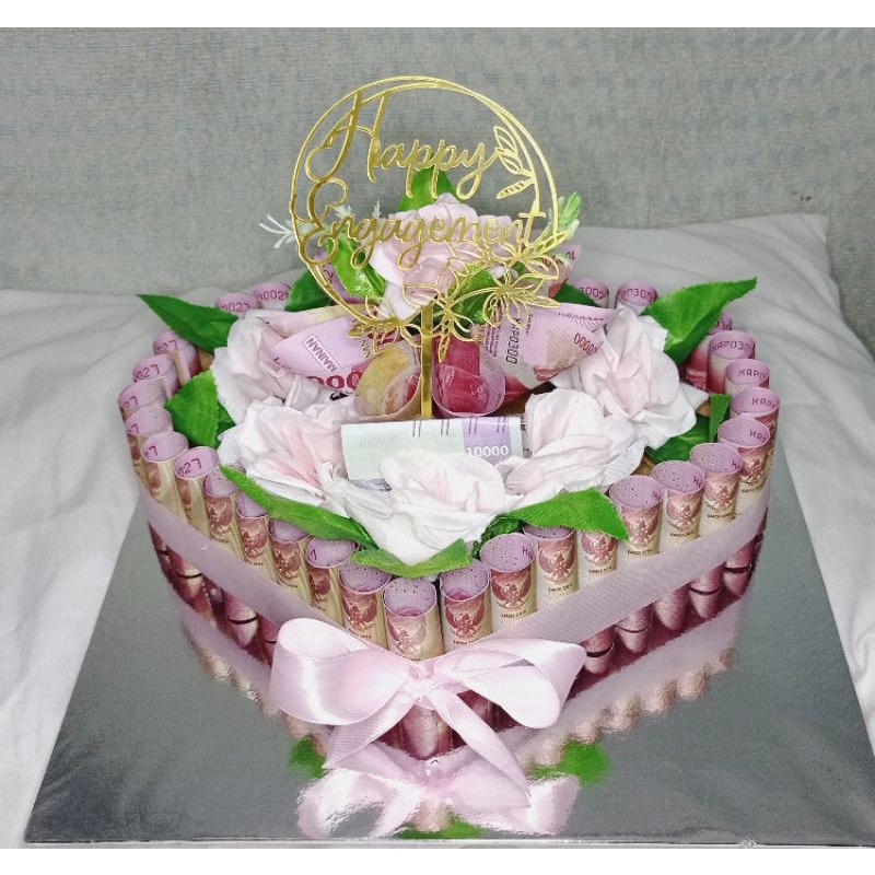 money cake roll/gift/hantaran/dekorasi