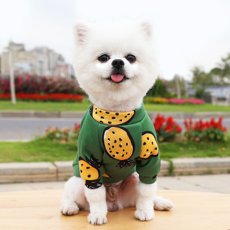 ★〓YUFeiPet〓★Pet Dog Costume Cute Animal Printed Pet Coat Cotton Soft Pullover Dog Shirt Cat Sweater Pets Clothing Outfit