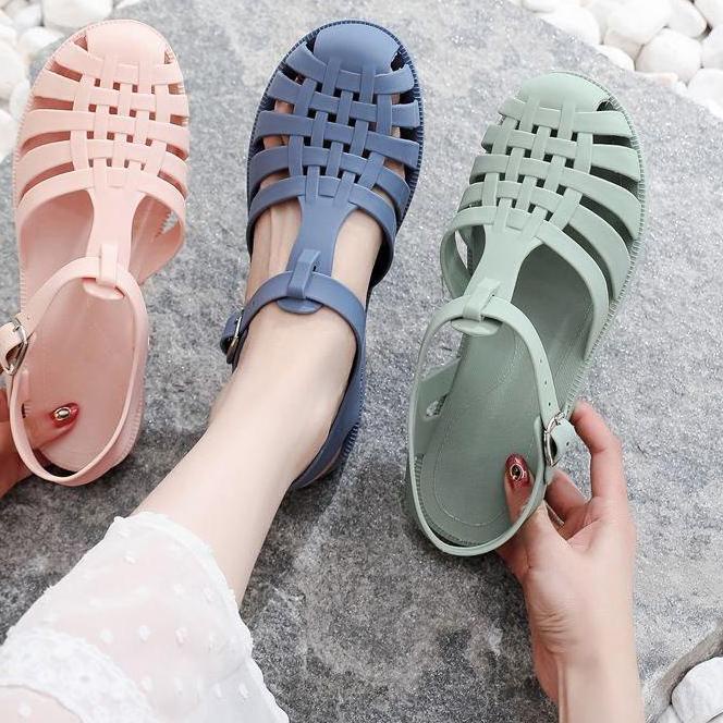 Wow Murah Meriah.. BIG SALE meisha jelly shoes dewasa/sandal jelly wanita/sandal karet anti slip/san