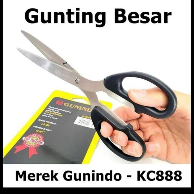 Gunting kertas Gunindo KC- 888 ukuran besar