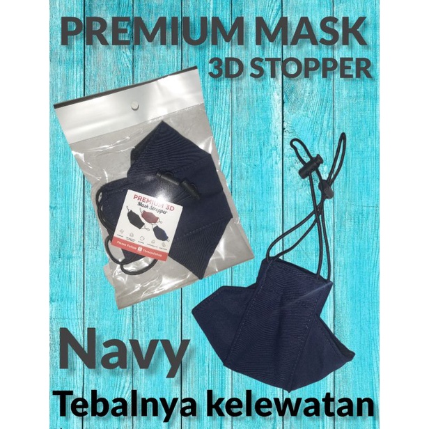 PROMO.MASKER KAIN 3D STOPPER PREMIUM/MASKER KAIN 3 PLY KF94 HIJAB