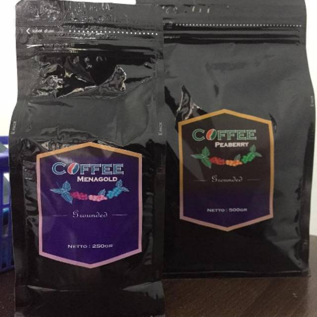 

Kopi ARABICA MENAGOLD ARABICA PEABERRY