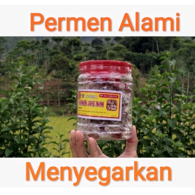

PERMEN JAHE ALAMI PER TOPLES KELER 75PCS