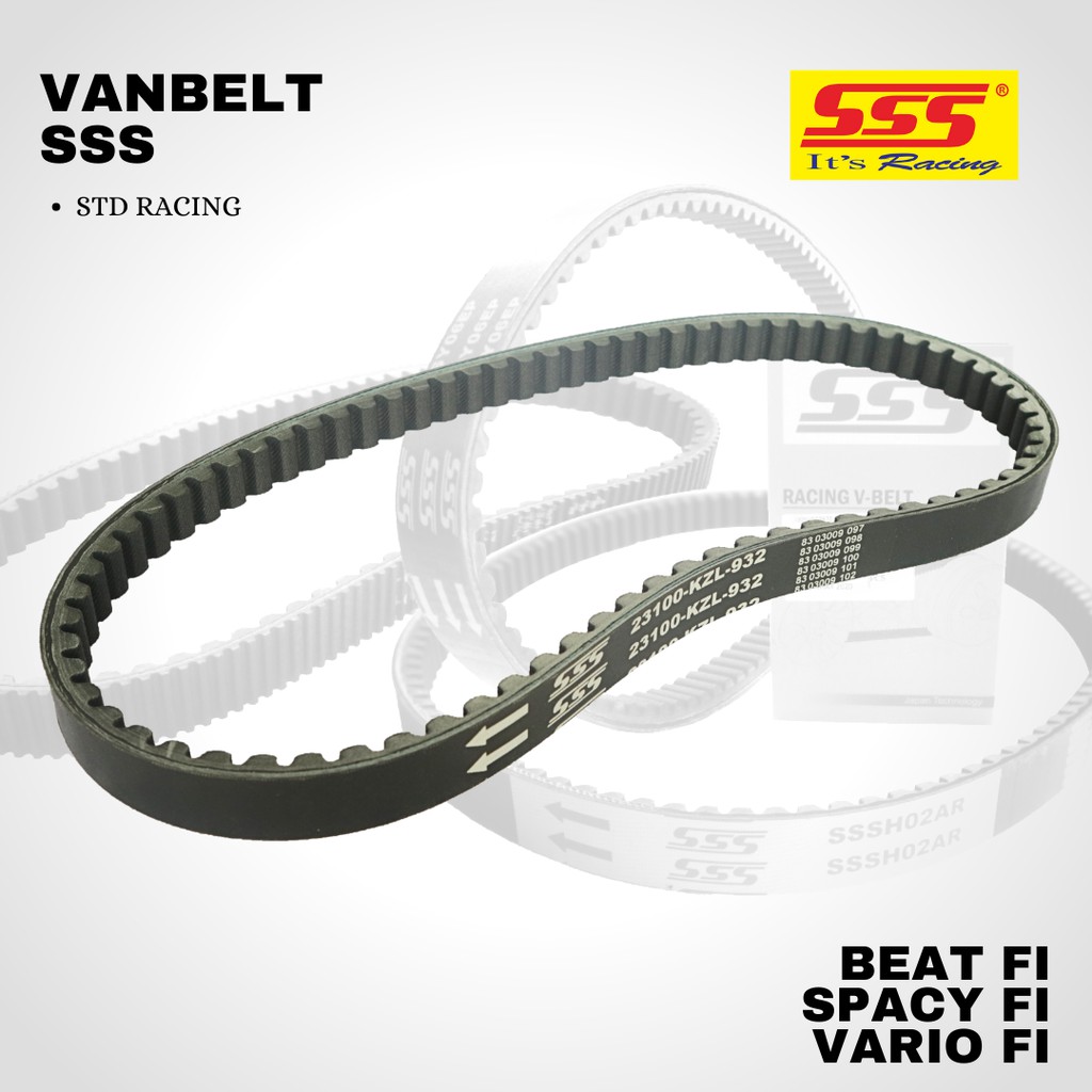 Vbelt Vanbelt SSS RACING Vario 110 beat spacy injection