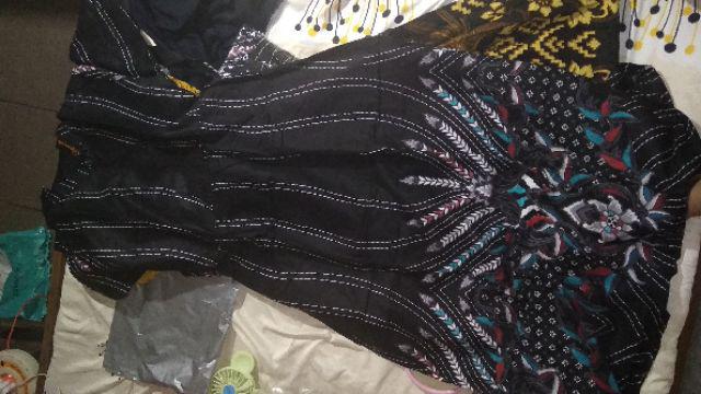 Couple Gamis Batik Sarimbit Suami Istri Jumbo Bigsize