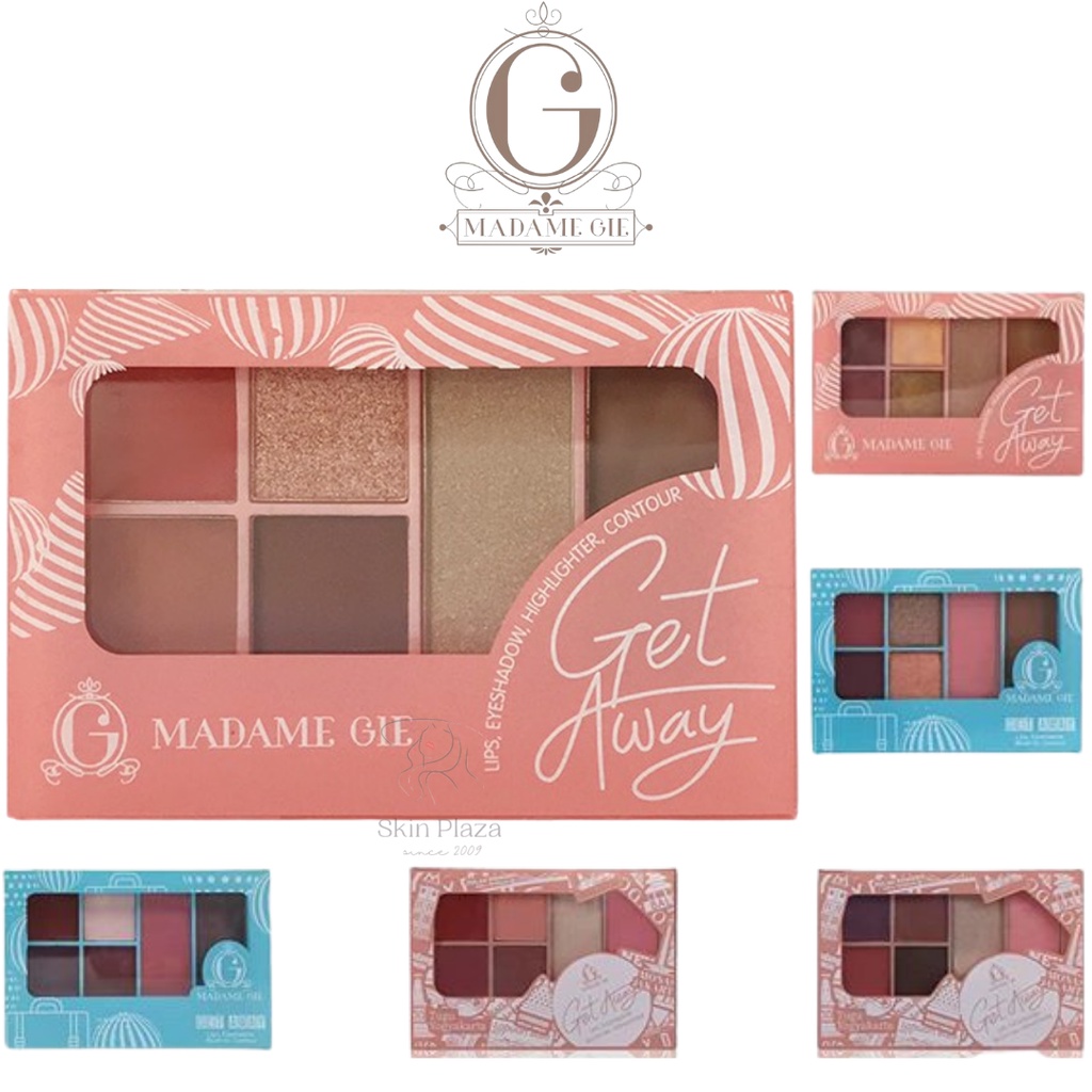 Madame Gie Getaway Make Up Kit - MakeUp Face Pallete Get Away