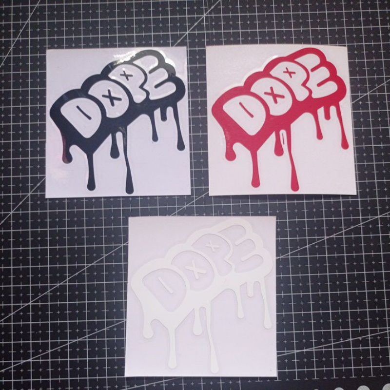 STICKER DOPE CUTTING