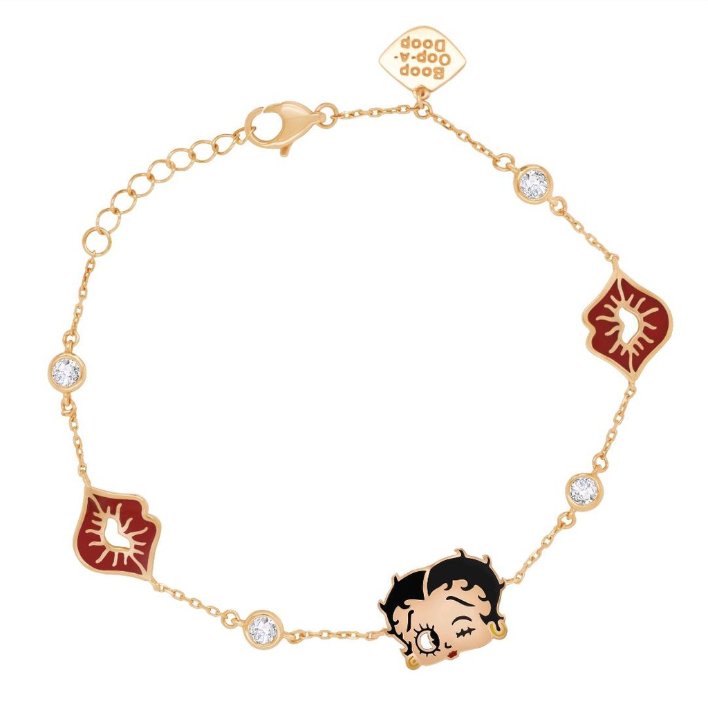 

Dominique Jewellery-Gelang Betty Boop Series Sandra Dewi Gold 75% SNI 3GZ0042