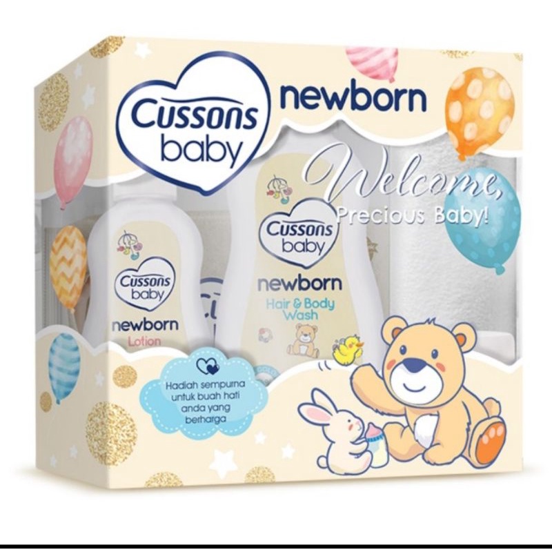 Cussons Baby Newborn Pack Gift Set/Paket Bayi Baru Lahir Cussons Baby