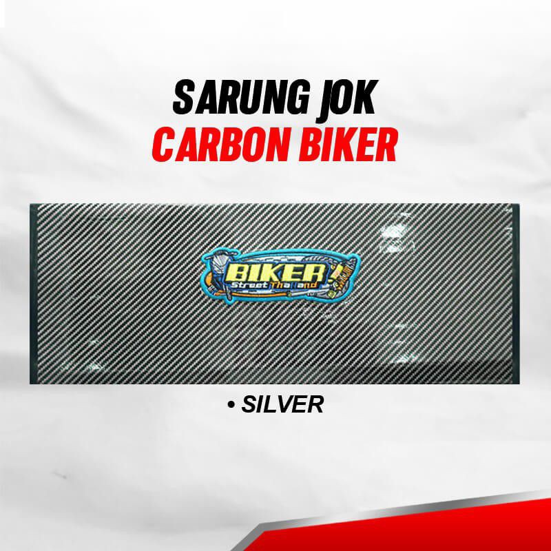 sarung jok bikers karbon