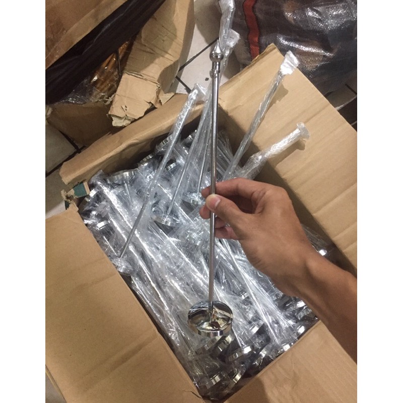 bendera negara meja dan tiang stenlis