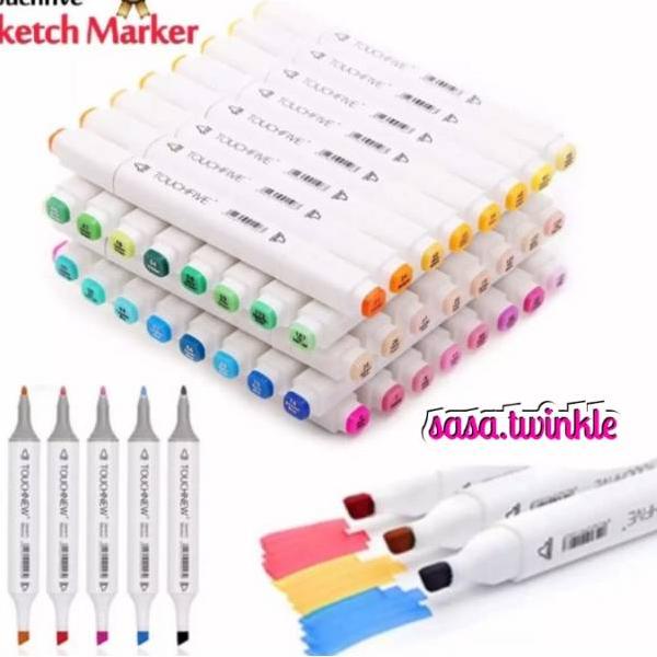 

Belanja Sekarang Touchfive Twin Marker Colors Copic Marker Alkohol Base Sketsa Drawing Pen Brush Marker Finecolour ,.,.,.,.,.,