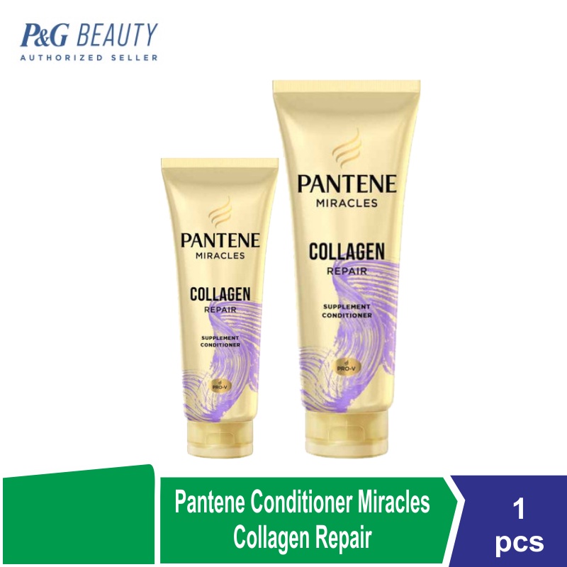 Pantene Conditioner Miracles Collagen Repair Daily Hair Supplement for Damage Care 150ml