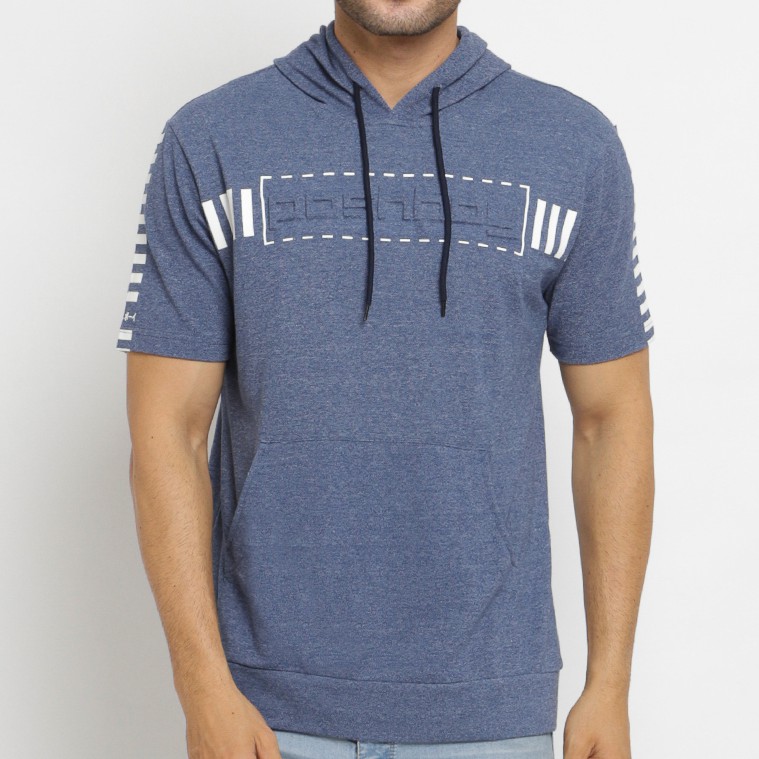 Atasan Hoodie Pria - Poshboy Bryon Hoodie Muscle Fit Top