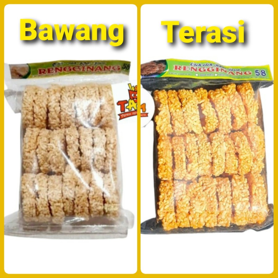 

Rengginang Matang Rasa Bawang Gurih Khas Solo - Tam Snack