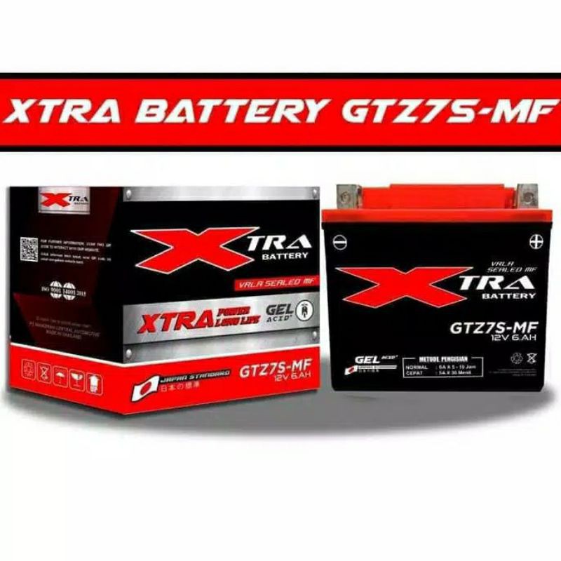 Aki XTRA GTZ7S-MF/ AKI VARIO 125/ VARIO 150/ SATRIA FU