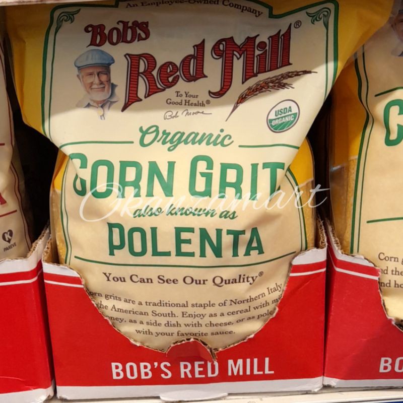

Bob's Bobs Red Mill Organic Corn Grits Polenta 680gr