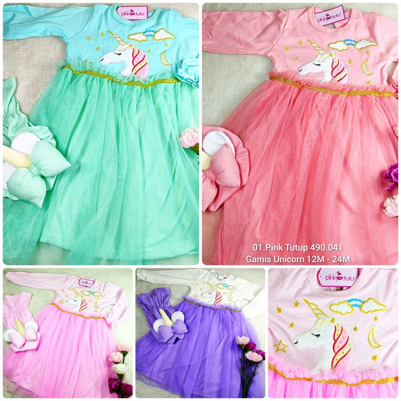 Gamis Bayi / Gamis Tutu Bayi / Gamis Lebaran Bayi / Gamis Bayi Unicorn
