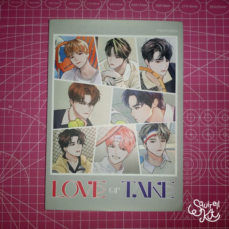 Album Only Pentagon 10th Mini Album Love Or Take Sporty ver. Include Minus Special Cover Minus PC Ph