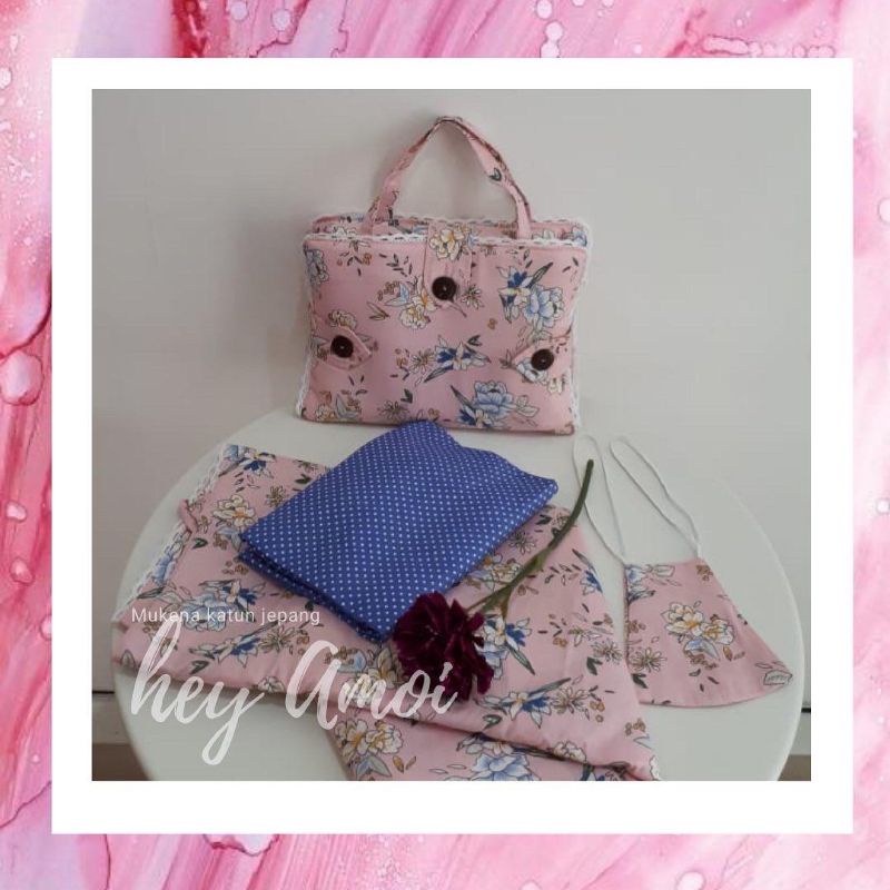 Mukena Katun Jepang/Mukena Premium