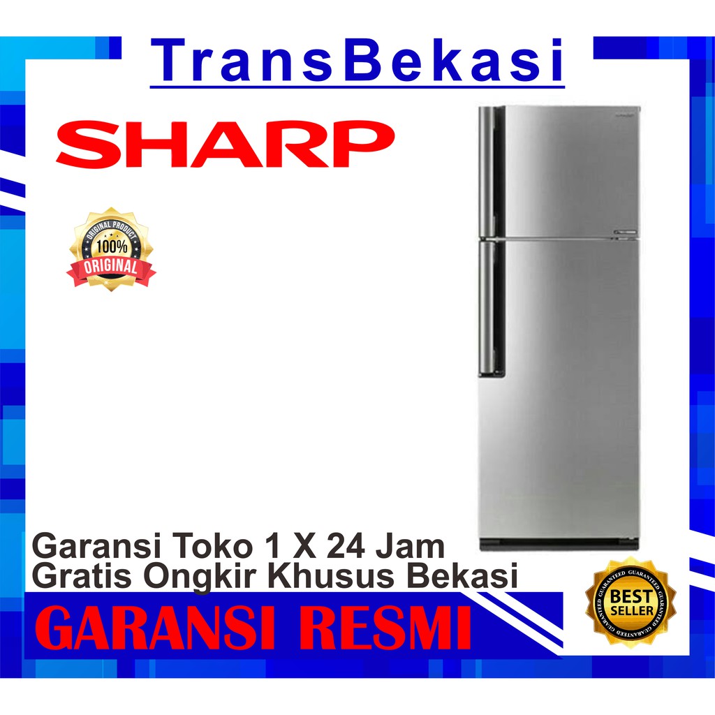 KULKAS SHARP SJ 420 GP SD / KULKAS 2 PINTU SHARP