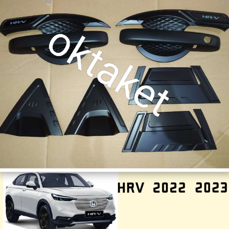 paket lengkap Outer Handle Depan Belakang Honda HRV 2022 2023 hitam dop Premium