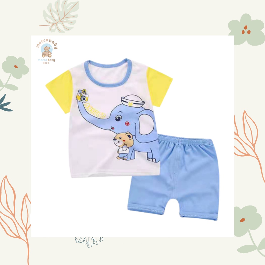 MBSS Baju bayi import stelan bayi karakter 0-2 tahun | setelan bayi | baju bayi laki laki 008