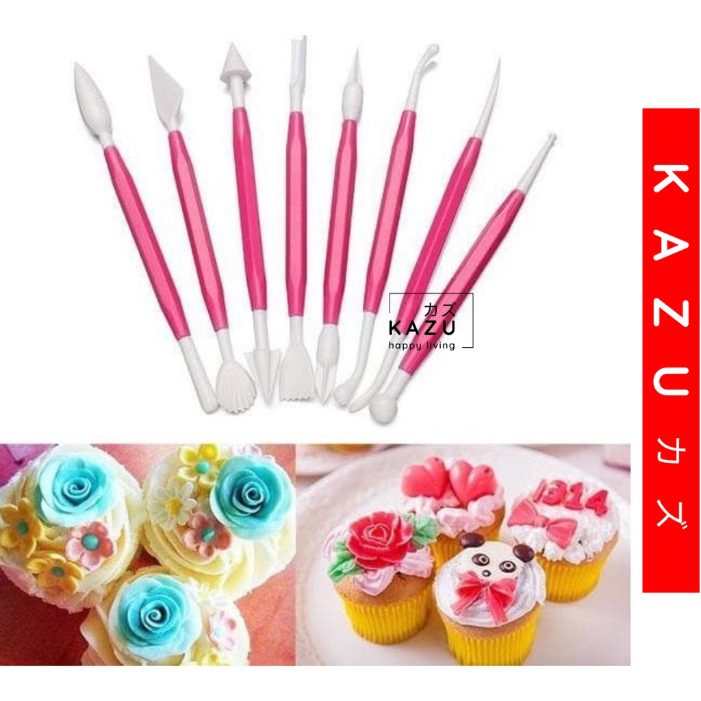 KAZU L153 ALAT DEKORASI FONDANT KUE CAKE PENGHIAS RESIN CLAY ART TOOLS
