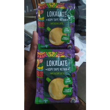 Lokalate Kopi Tape Ketan Renteng Isi 10 Sachet (Exp Date Des 2022)