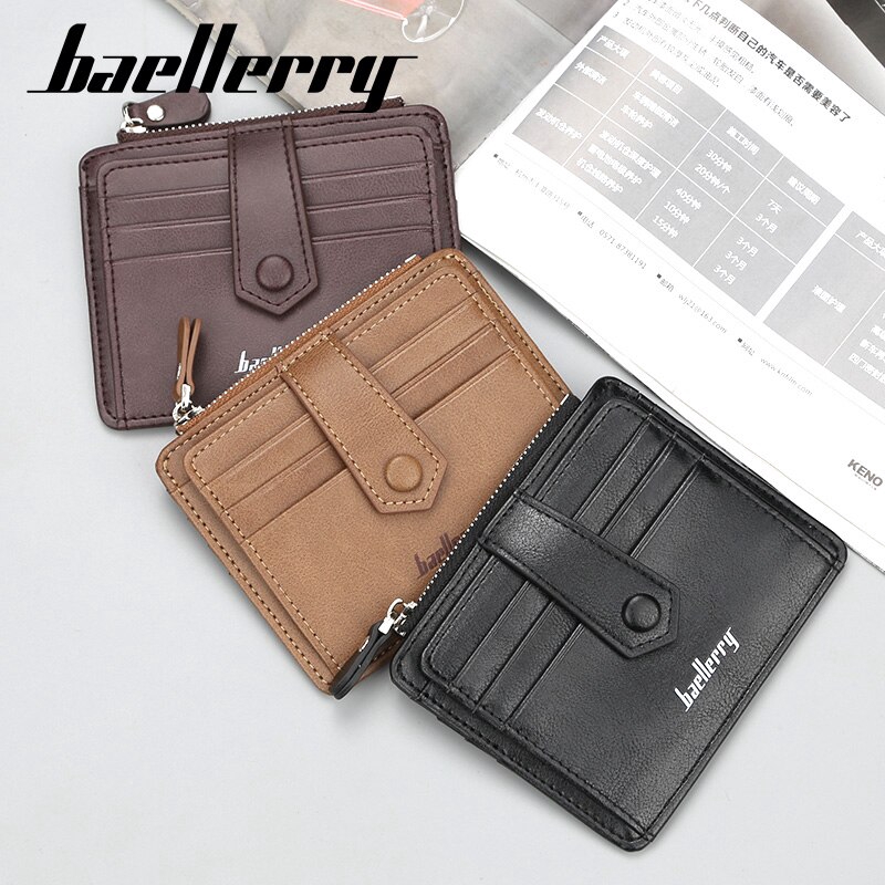 BAELLERRY K9102 Dompet Kartu Kulit Pria WK-SBY