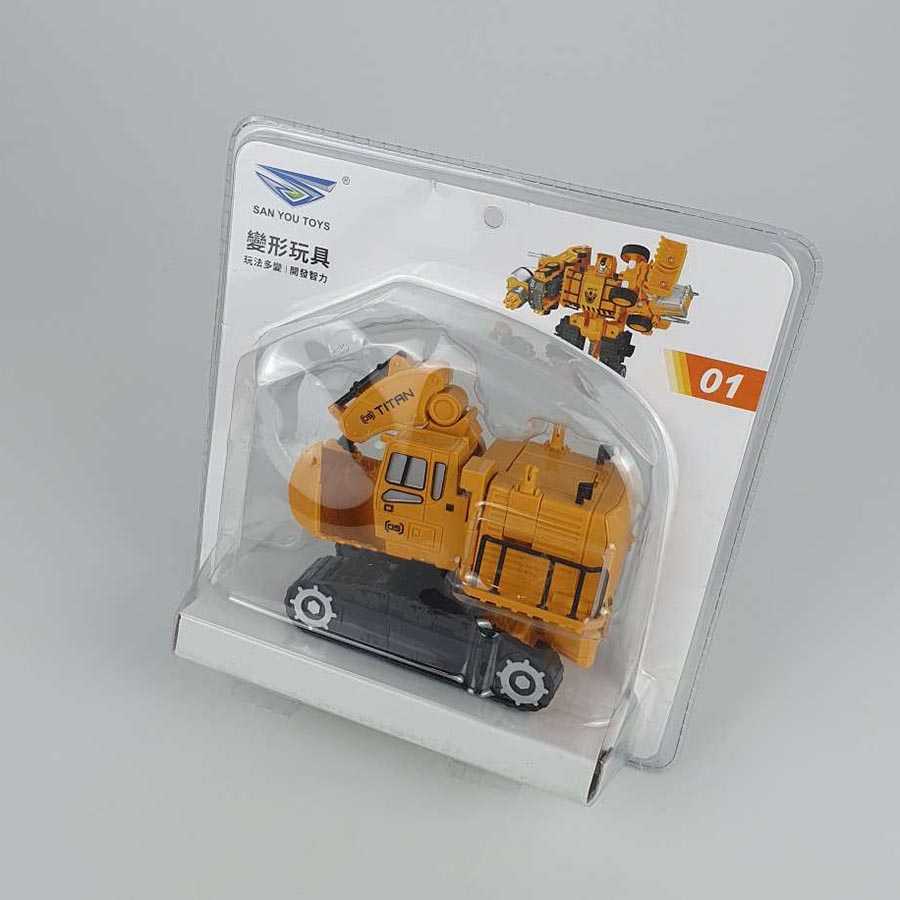 GIJ - SAN YOU TOYS Mainan Mobil Transformer Deformation Robot