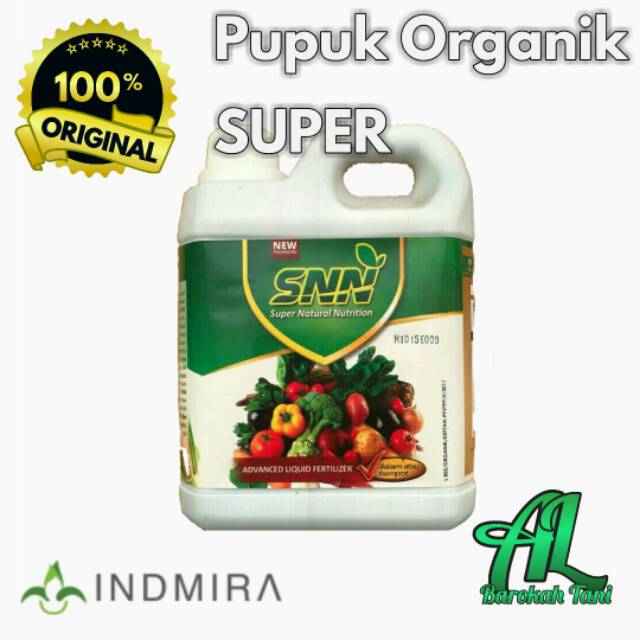 Pupuk Organik Cair SNN Super Natural Nutrition kemasan baru 1liter Produk Original