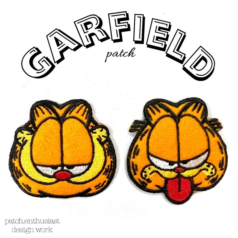 Patch Bordir Garfield