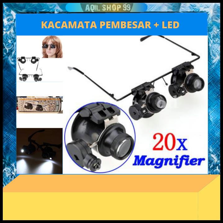 

Daisydooo | Gorelax Kacamata Pembesar Reparasi Jam Perhiasan 20X Magnifier - 9892A