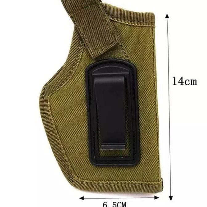 ASLI!! HOLSTER INSIDE / HOLSTER IWB HS9 GLOCK SIGSAUR P320 FN G2 COMBAT DLL - HITAM MNDL