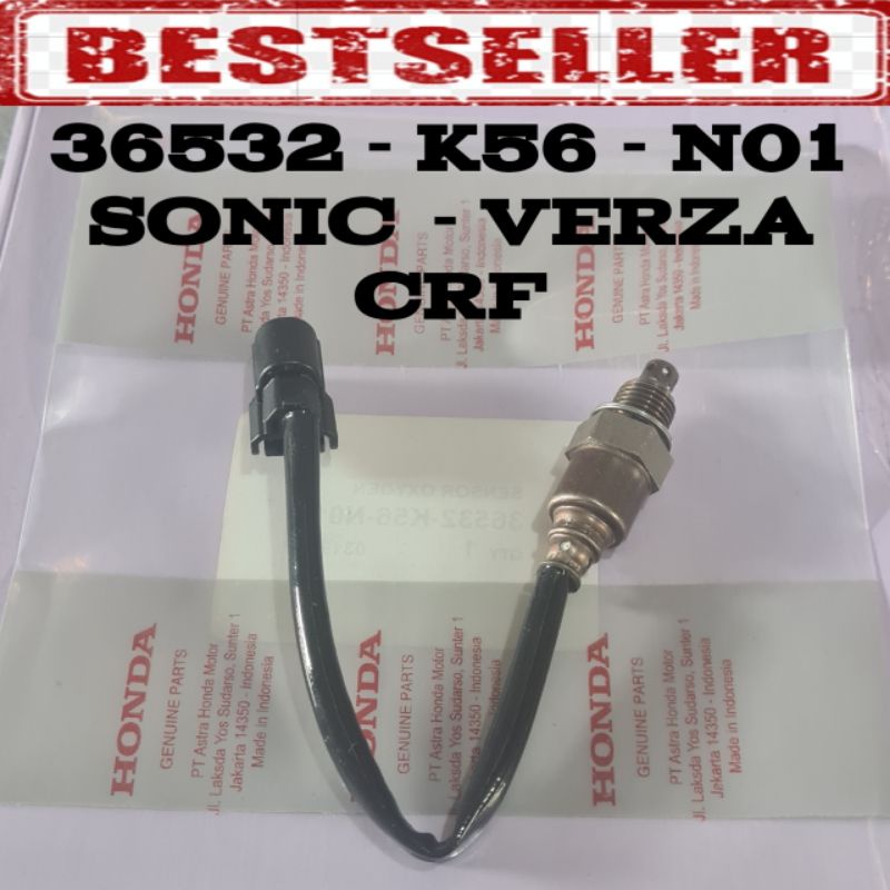 36532-K56-N01 SENSOR OKSIGEN KNALPOT SONIC NEW CRF VERZA o2 Co2 SUPRA GTR VARIO 125 VARIO 150 SCOOPY