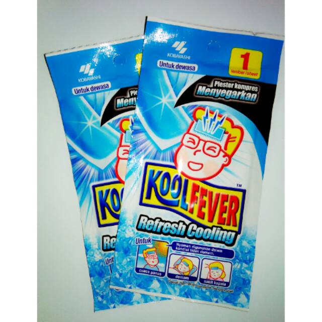 Kool fever dewasa Plester kompres