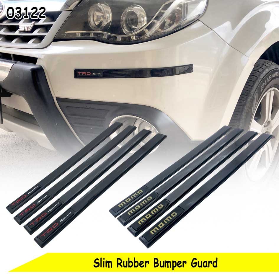 Bumper Guard Slim Rubber Door Guard Pelindung Bumper Pintu Mobil Pengaman Bumper Protection