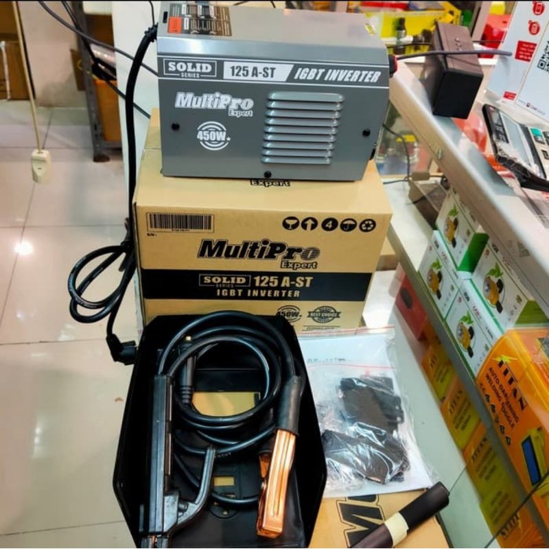 Mesin las multipro 450watt 120A Trafo las inverter multipro EG 120A SC