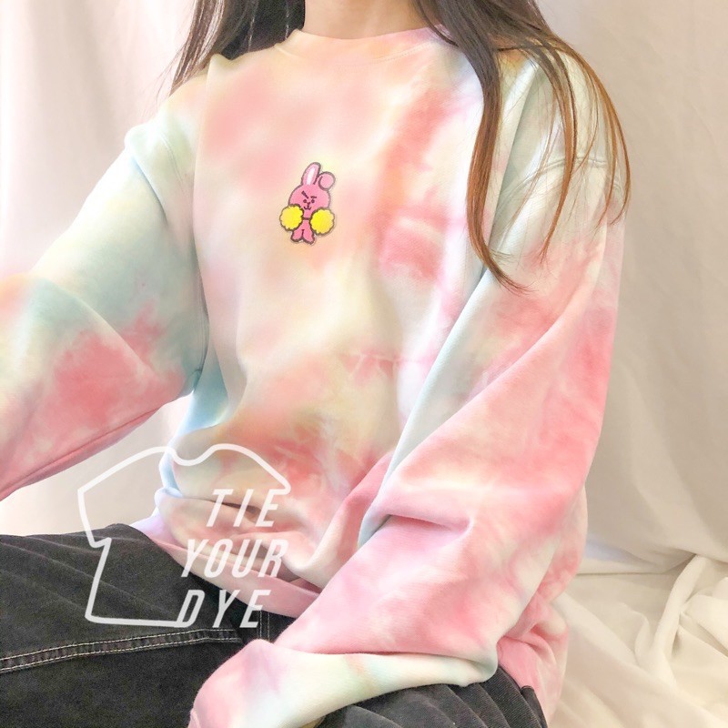 SWEATER TERBARU TIE DYE KOREAN K POP