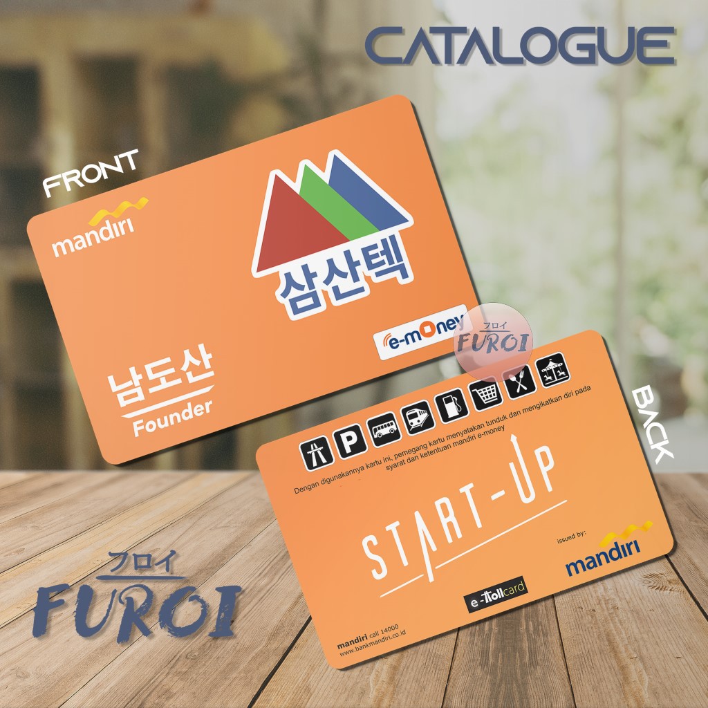 Kartu Flazz BCA | Kartu Emoney Mandiri | Start Up | Samsan Tech